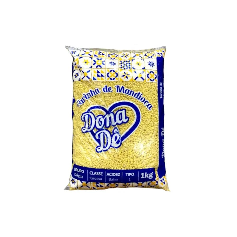 FARINHA DE MANDIOCA DANATA GROSSA 1KG