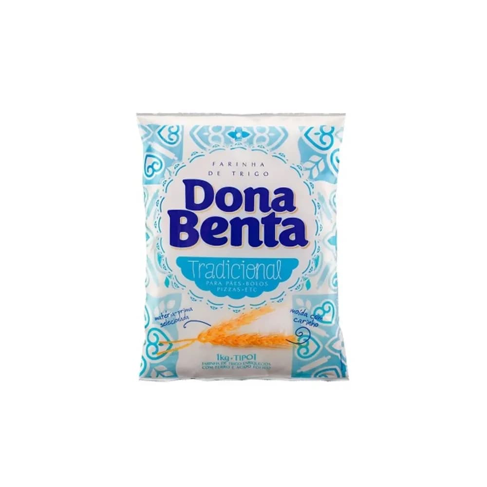 Farinha de Trigo Dona Benta Tradicional 1kg
