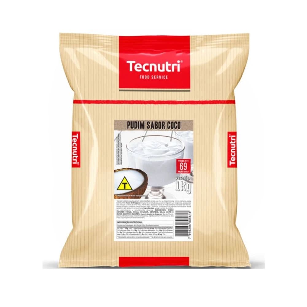 Pudim Coco Sem Leite 1kg Refeisucos
