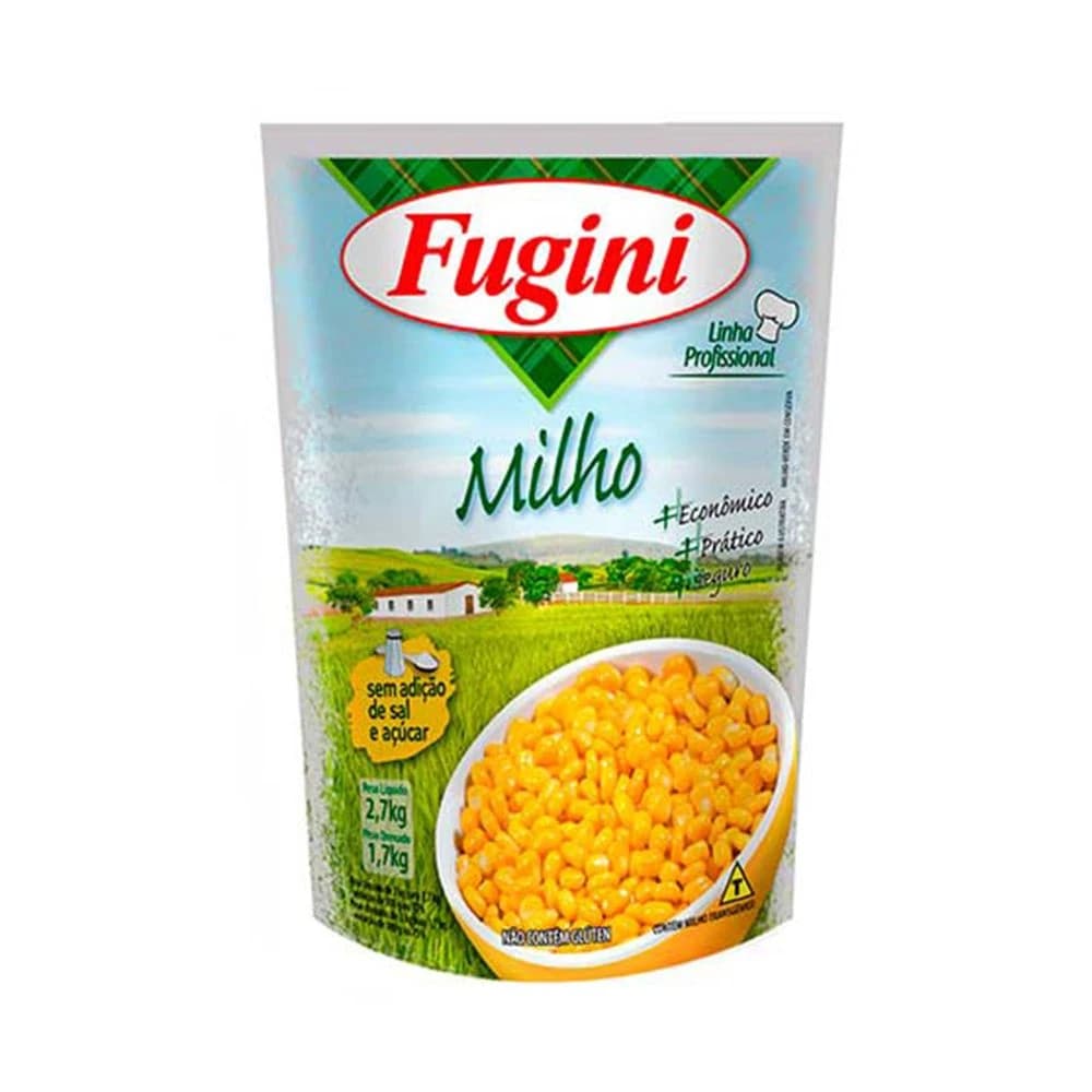 Milho Verde Fugini Sachê 1.7kg
