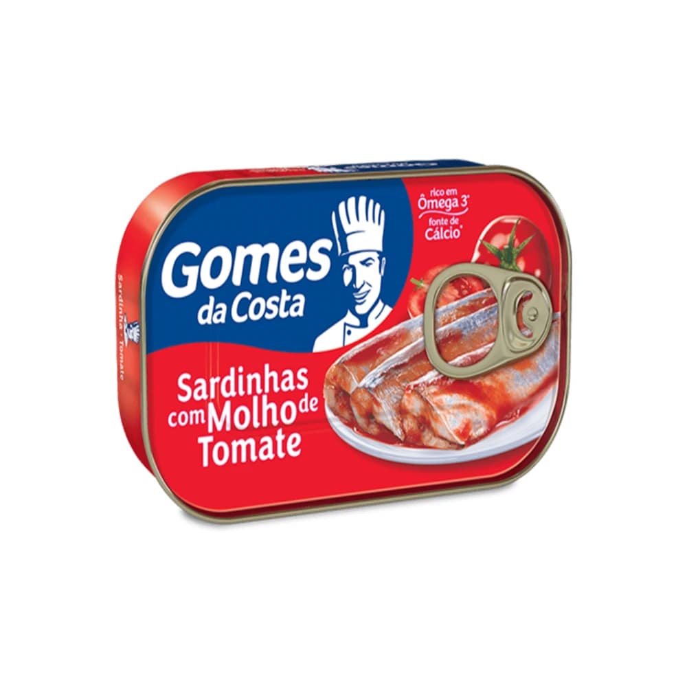 Sardinha Gomes da Costa com Molho de Tomate 125g