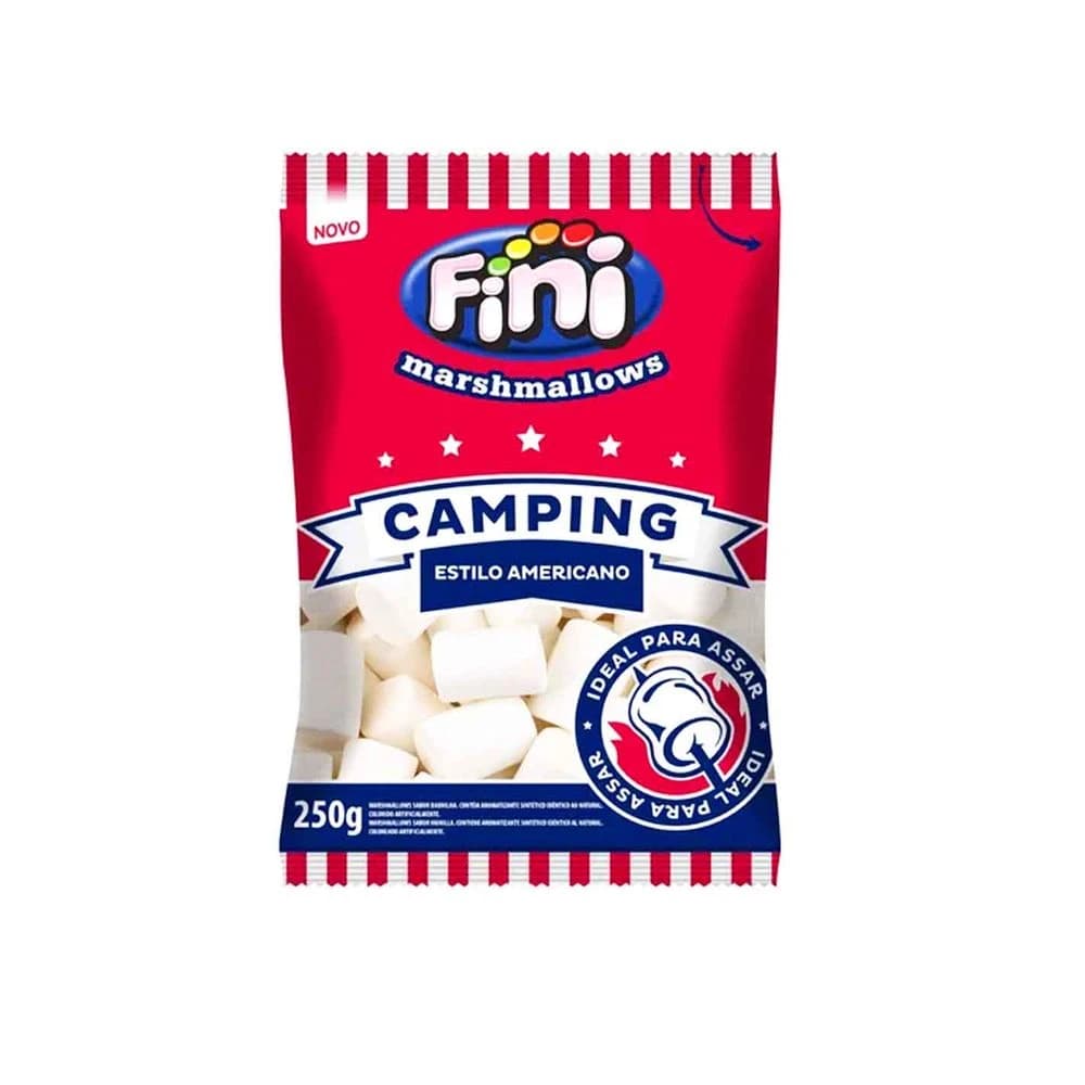 Marshmallow Fini Camping para Assar 250g