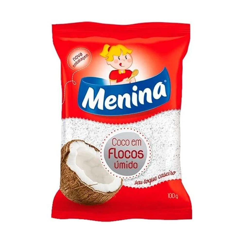 Coco Ralado Flocos Menina 100g