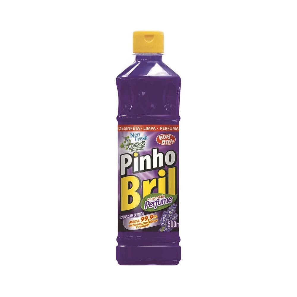 Desinfetante Pinho Bril Líquido Campos de Lavanda 500ml