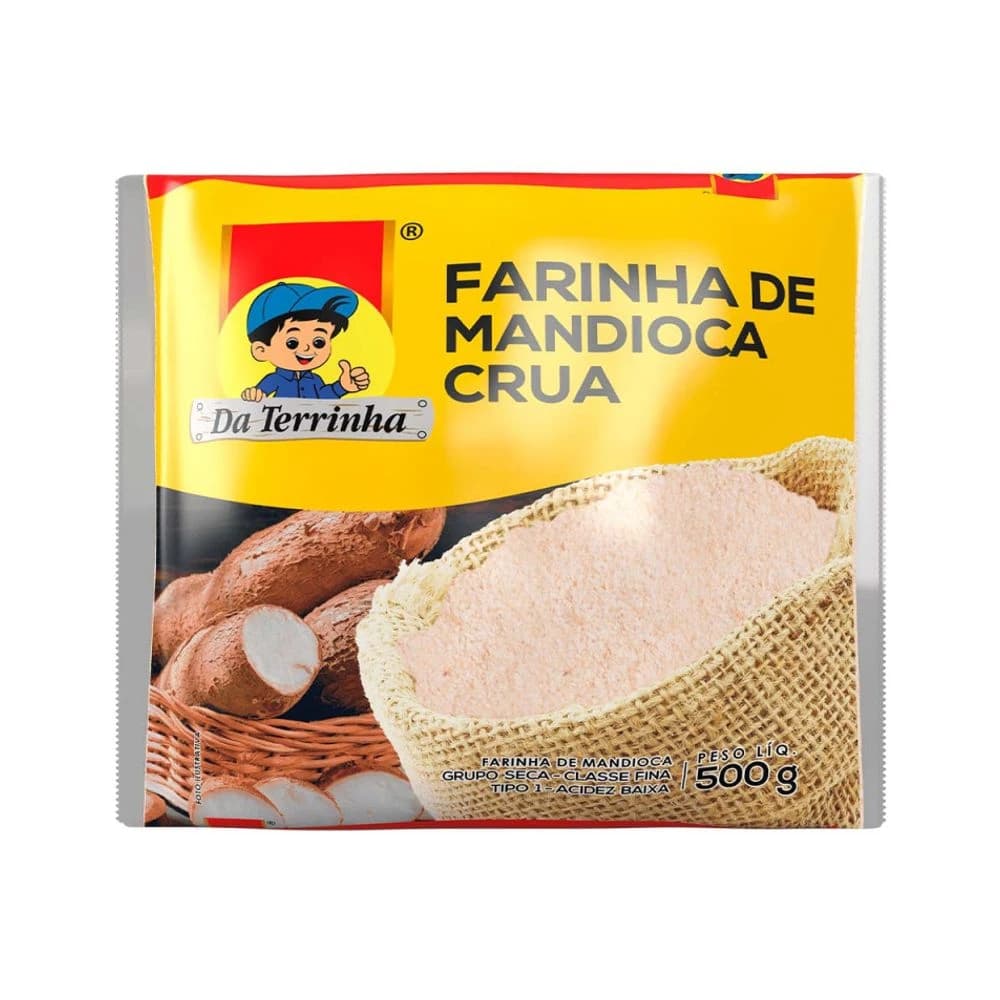 Farinha Mandioca Danata Crua 500g