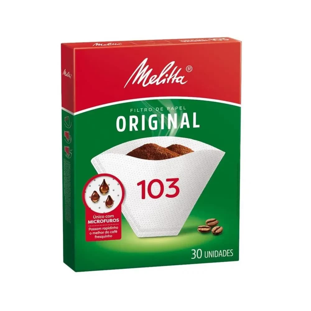 Filtro de Papel Melitta 103 30 unidades