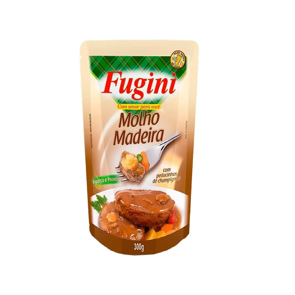 Molho Madeira Fugini Sachê 290g